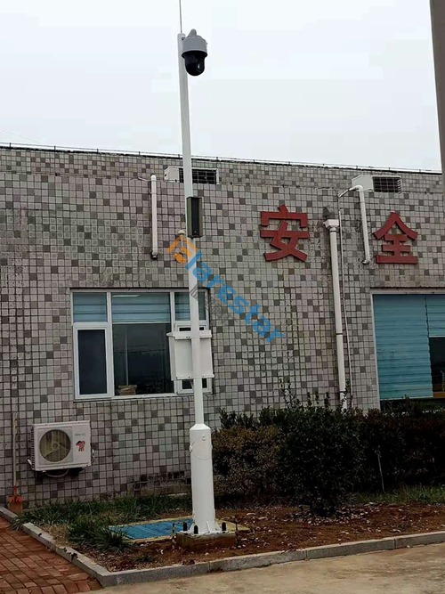 折臂式監控桿